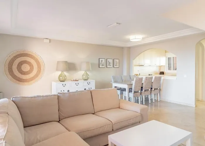 Beachfront 3br Townhouse With Pool In Estepona